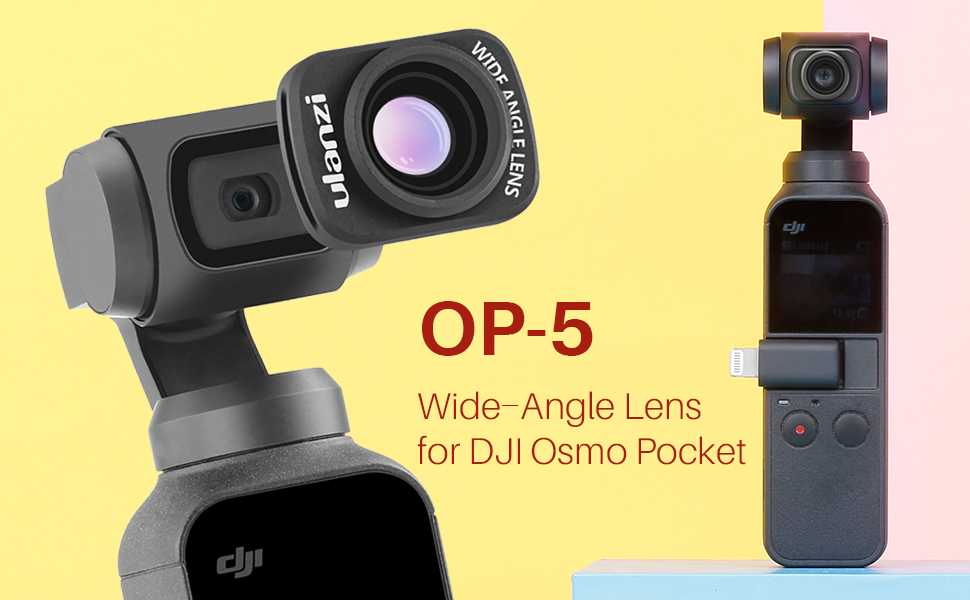 Ulanzi OP-05, Lens Góc Rộng Cho Osmo Pocket ( Wide Angel Lens ) - Hàng Chính Hãng