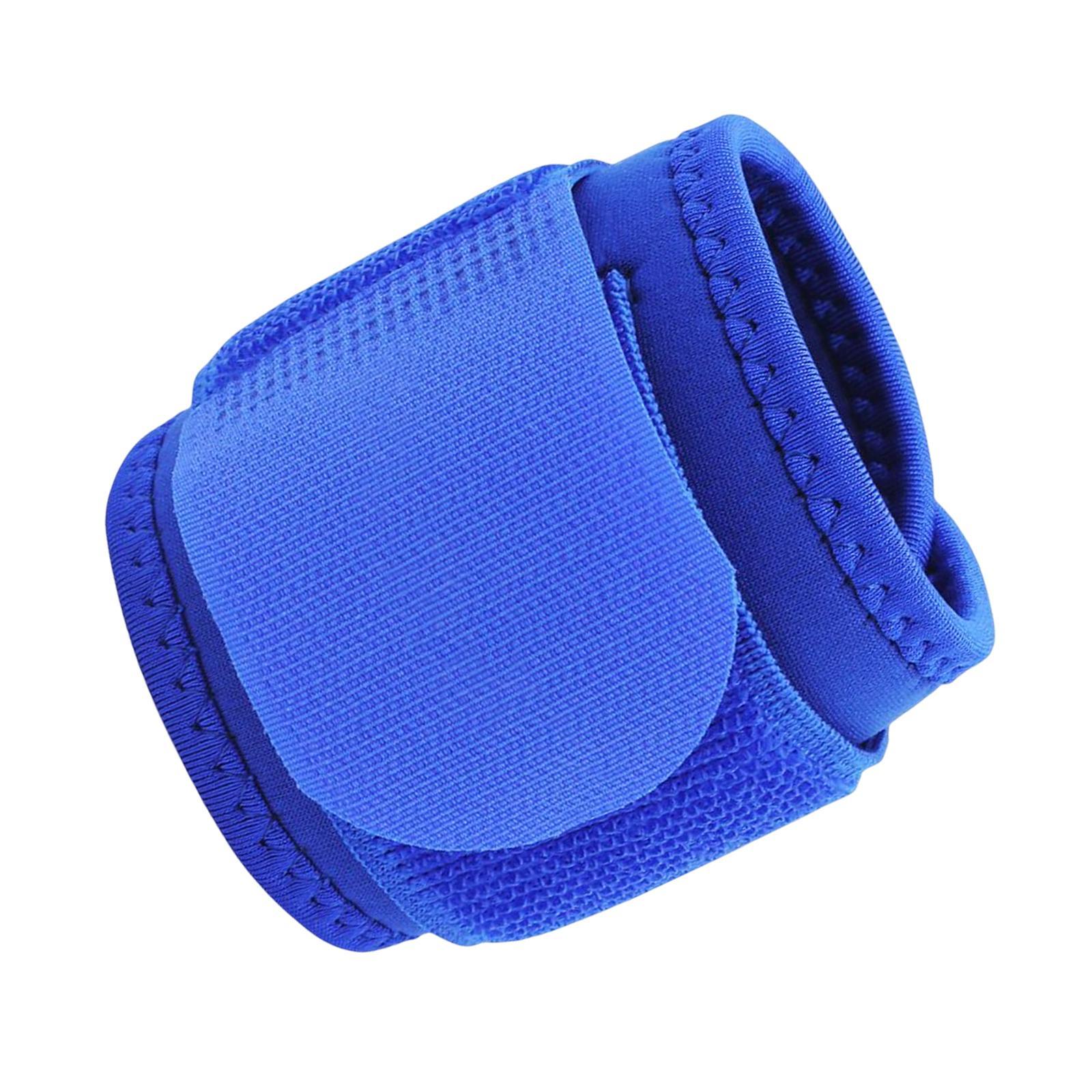 Wrist Compression Strap Protection Wrist Band Blue
