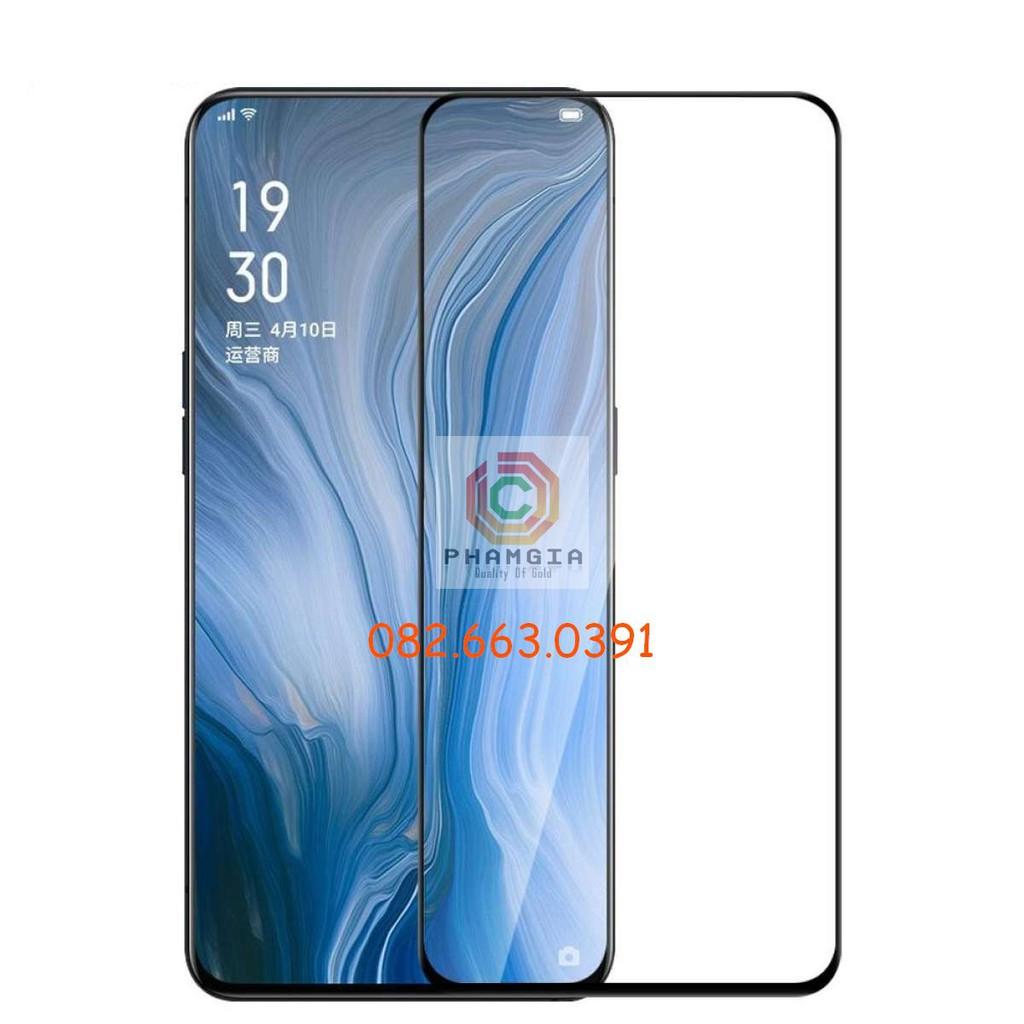 Kính cường lực dành cho Oppo Reno zoom 10x/Reno 6.6 full màn hình 9H bền chuẩn
