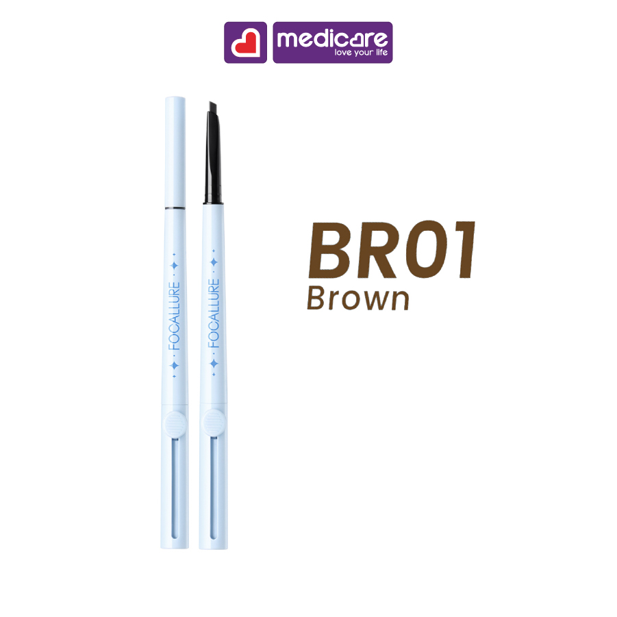 Chì kẻ mày FOCALLURE multi use eyebrow pencil FA-E30 0.07g