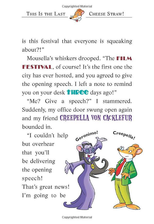 The Missing Movie (Geronimo Stilton #73)