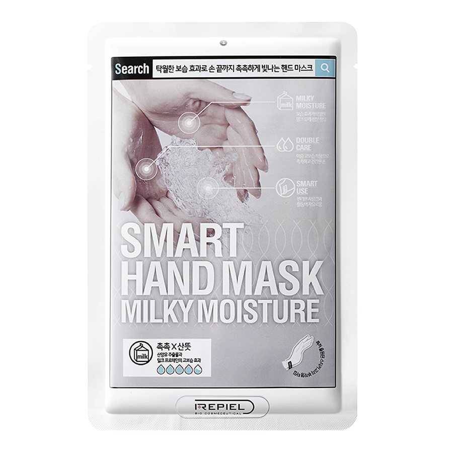 Combo 5 Miếng Mặt Nạ Tay Repiel Smart Hand Mask Milky Moisture