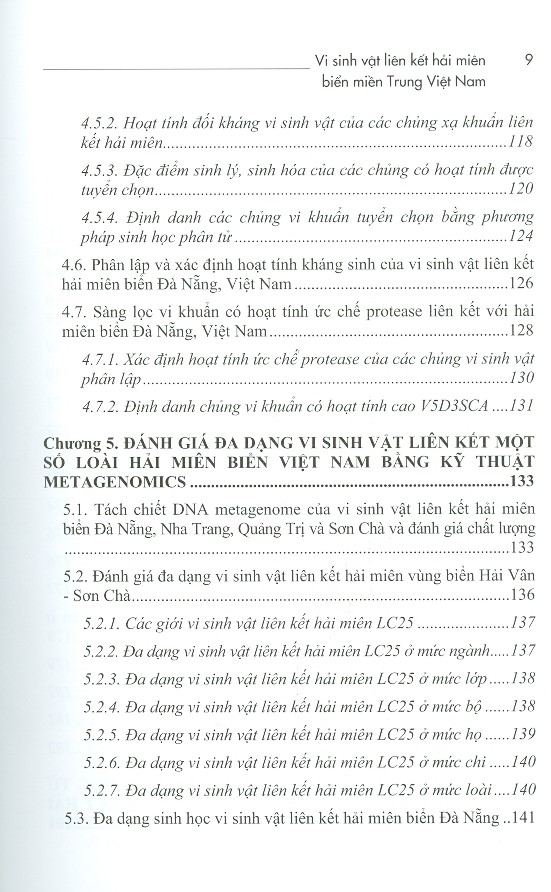 Vi Sinh Vật Liên Kết Hải Miên Biển Miền Trung Việt Nam