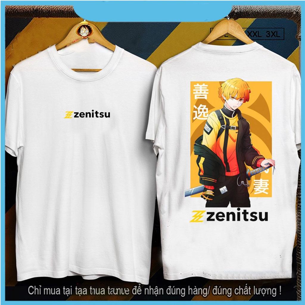 BST Áo Thun KIMETSU NO YAIBA Siêu Đẹp | Áo Phông DEMON SLAYER Tanjirou | Giyuu | Zenitsu | Nezuko Tshirt