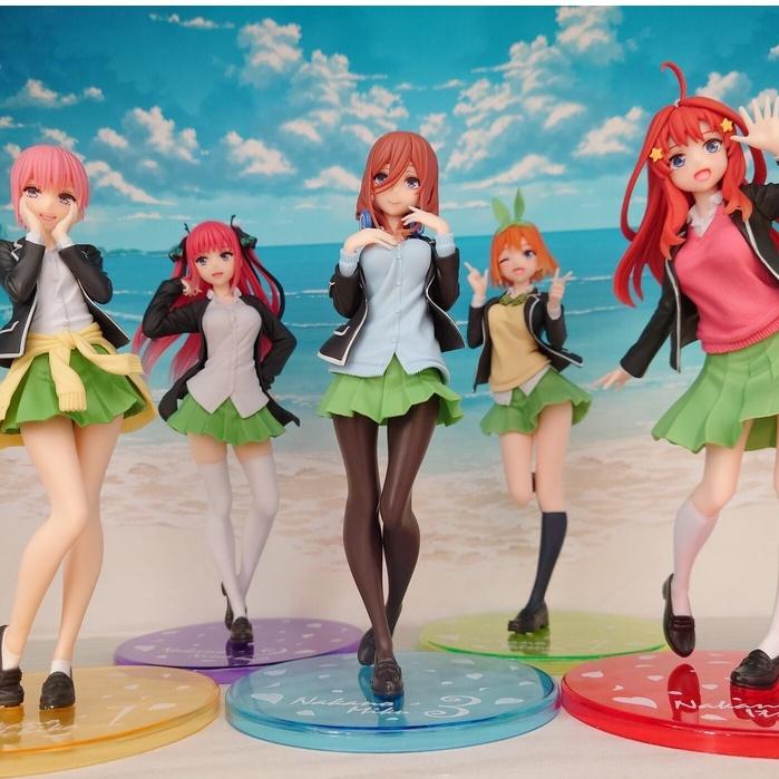 Mô hình nhân vật Gotoubun no Hanayome Nhà có năm nàng dâu Nakano Ichika Nino Miku Yotsuba Itsuki xinh xắn quà tặng