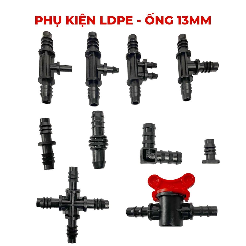 Phụ Kiện ống LDPE 13mm hệ thống tưới tự động