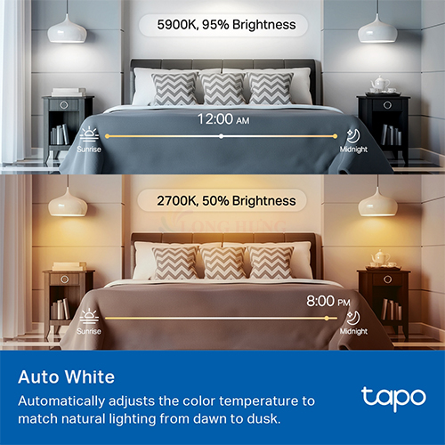 Đèn Wifi TP-Link Tapo Smart Wifi Multicolor L535E - Hàng chính hãng
