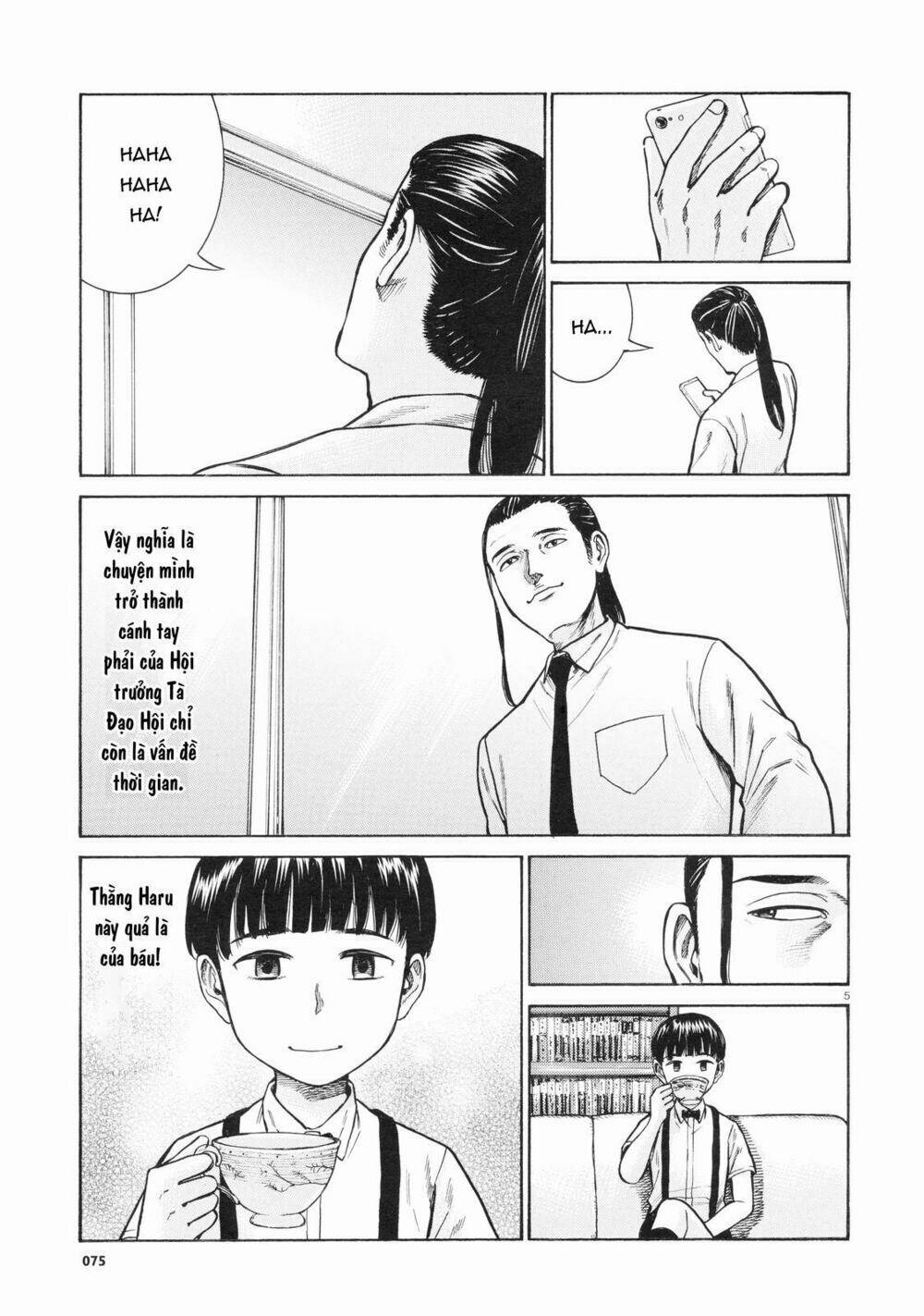 anh chàng yakuza và cô nàng siêu năng lực chapter 68 5