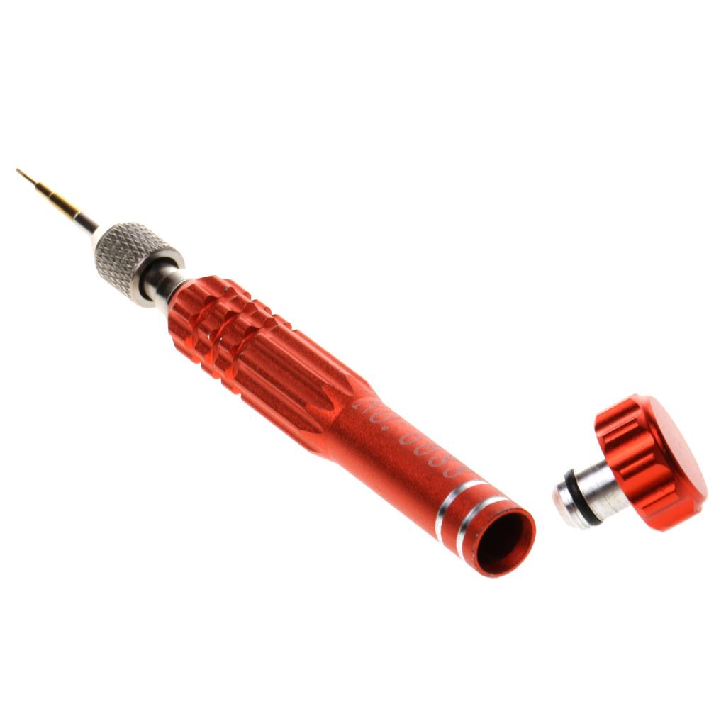 5-in-1 Alloy Steel Magnetic Screwdriver Replace Cell phone Repair Tools Red