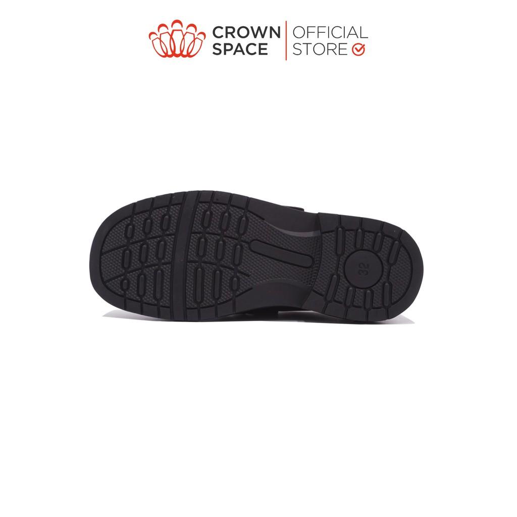 Giày Đi Học Bé Gái Cao Cấp Crown Space CRUK3059 Thiết Kế Chuẩn Y Khoa Size 33-38