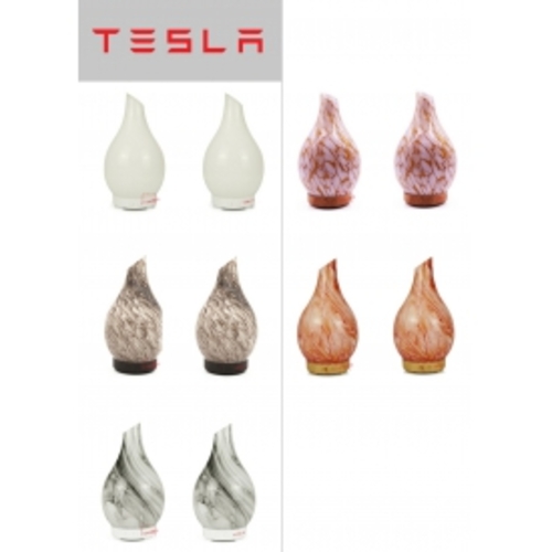 Máy khuếch tán tinh dầu TESLA - Máy xông tinh dầu hình hoa Tulip TL029 cho phòng khách có đèn 7 màu tự chuyển đổi