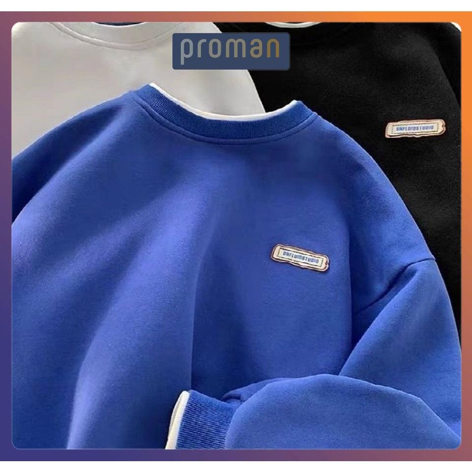 Áo Sweater nam nữ dài tay, Áo Sweater Nam Nữ form rộng, Áo sweater nam nữ unisex AD02 - PROMAN