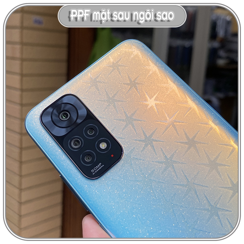 Miếng dán PPF trong ánh ngôi sao cho Xiaomi Redmi Note 11 4G - 11S 4G - 11 Pro Plus 5G - 11 Pro 4G 5G