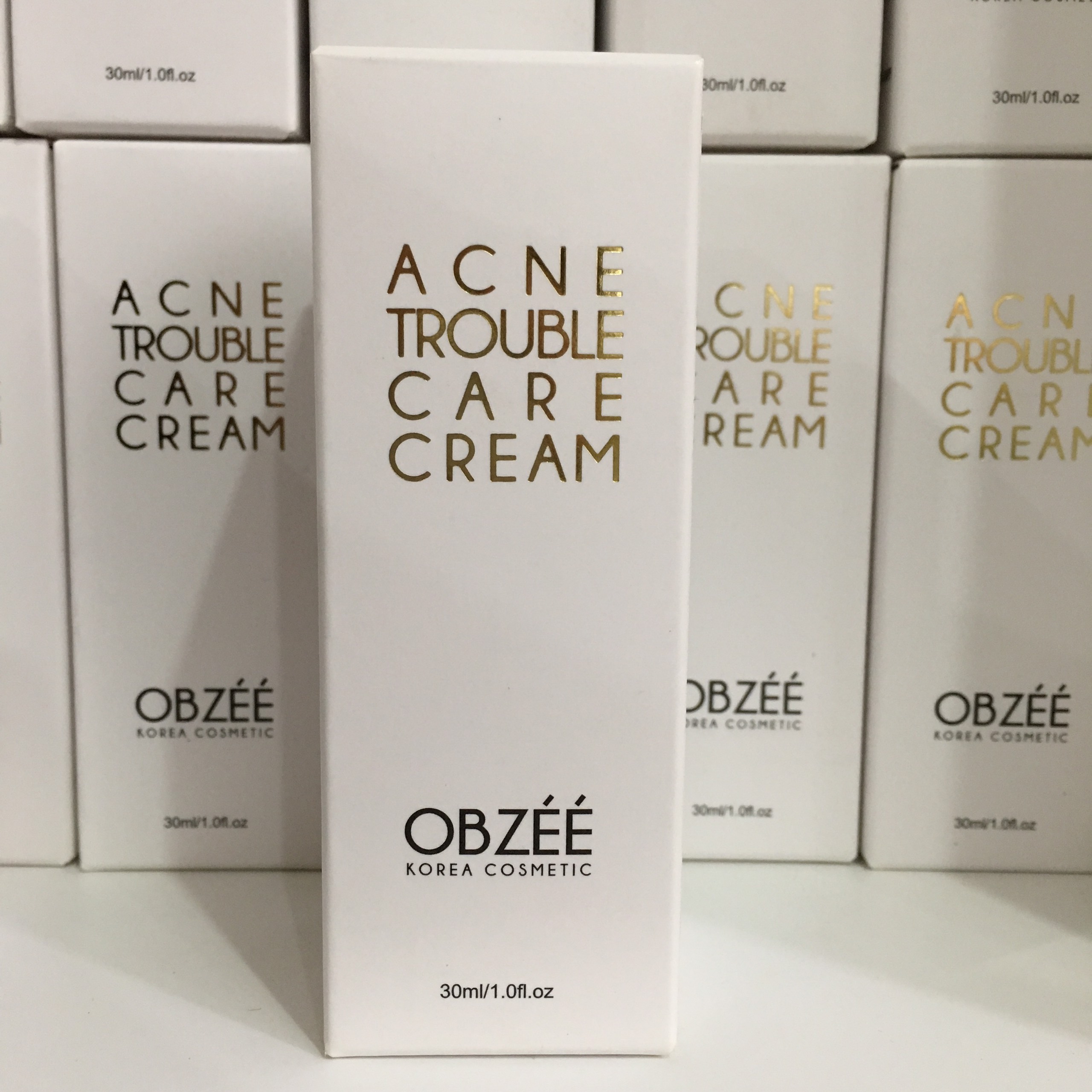 Kem giúp giảm mụn OBZÉÉ Acne Trouble Cream