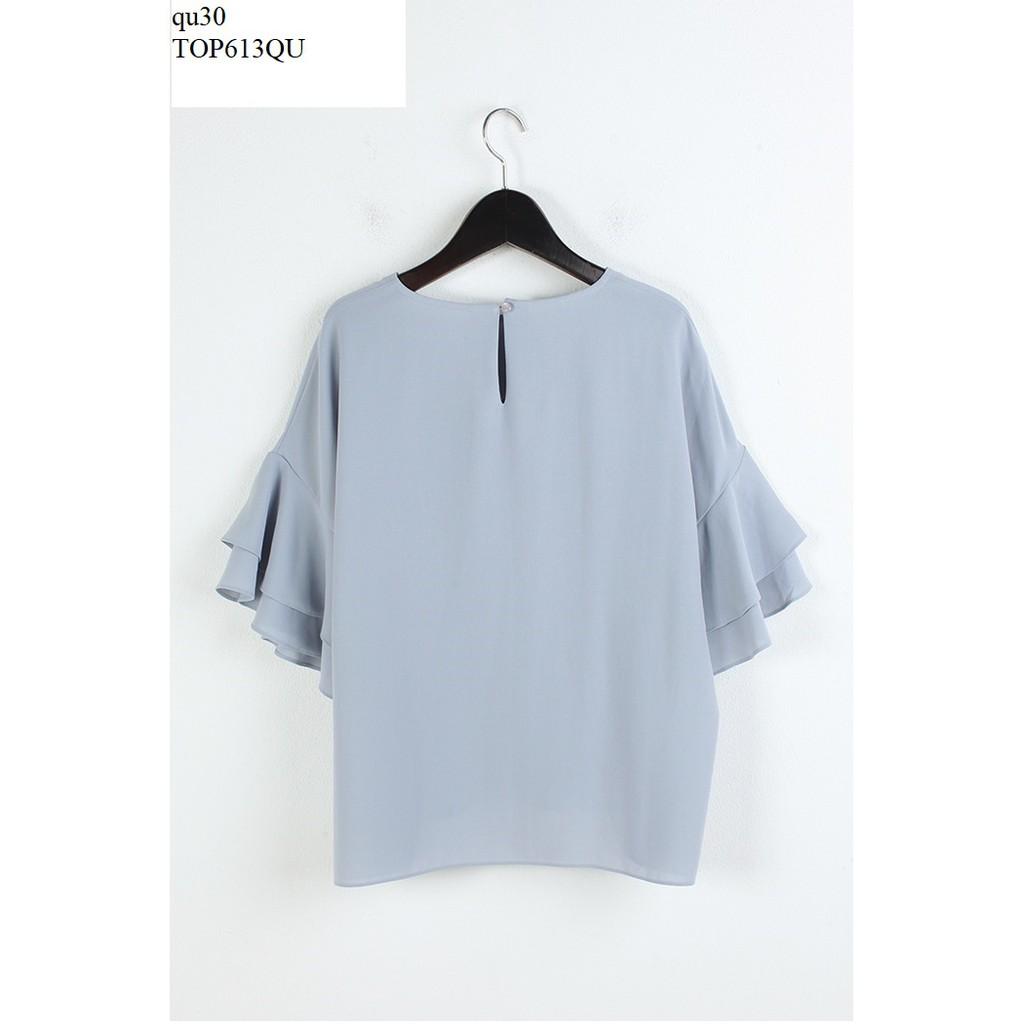 TOP505 ÁO KIỂU NỮ TAY XẾP TẦNG
