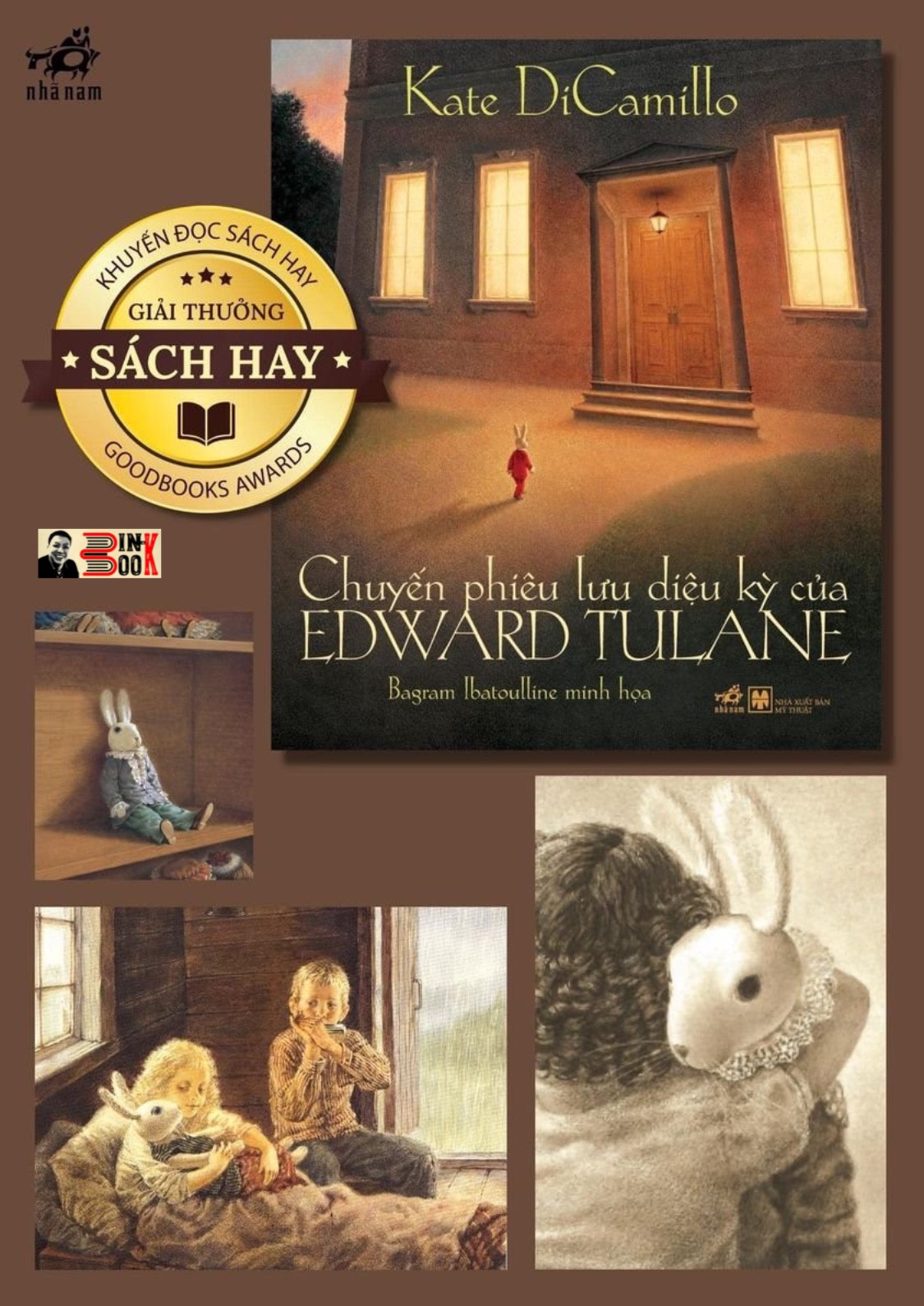 [Giải Sách Hay 2022] [Combo 2 cuốn của Kate DiCamillo] CHUYẾN PHIÊU LƯU DIỆU KỲ CỦA EDWARD TULANE - NHỮNG CUỘC PHIÊU LƯU CỦA CÔ GÀ MÁI LOUISE - Nhã Nam - Crabitkidbooks