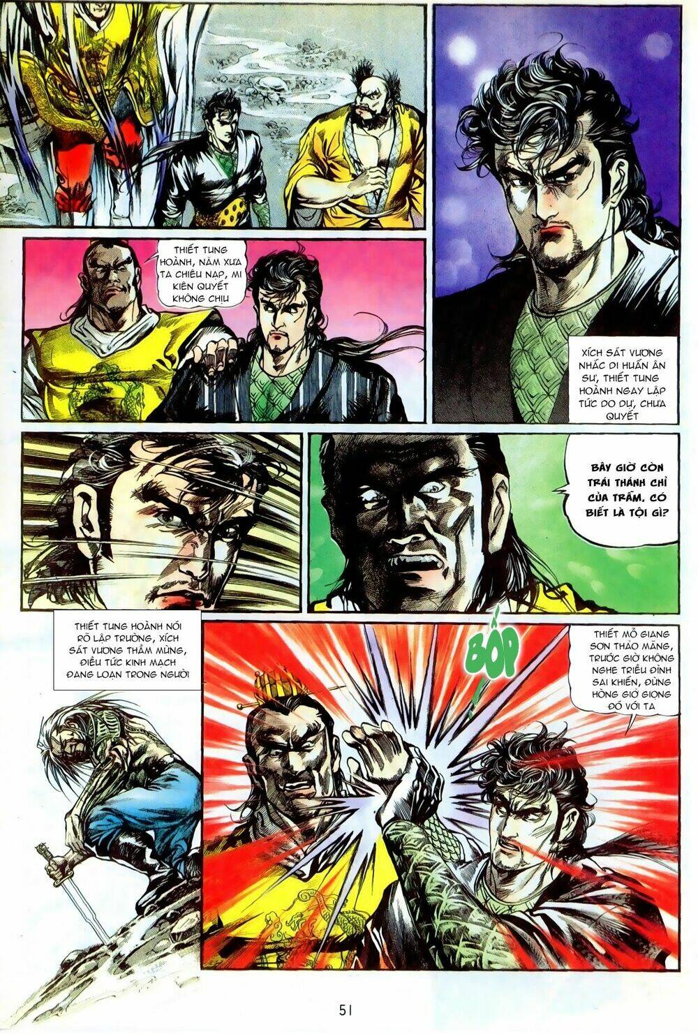 thiết tướng tung hoành (cựu tác) chapter 10 5