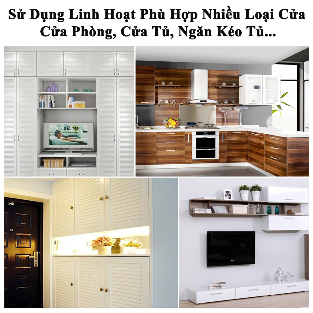 Chốt Khóa Cửa Thẳng Kèm Khóa KUNBE Nhiều Kích Thước Thích Hợp Nhiều Loại Cửa