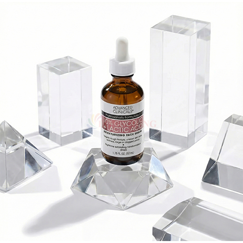 Tế bào chết hóa học Advanced Clinicals 10% Glycolic + Lactic Acid Serum (52ml) - Hàng chính hãng