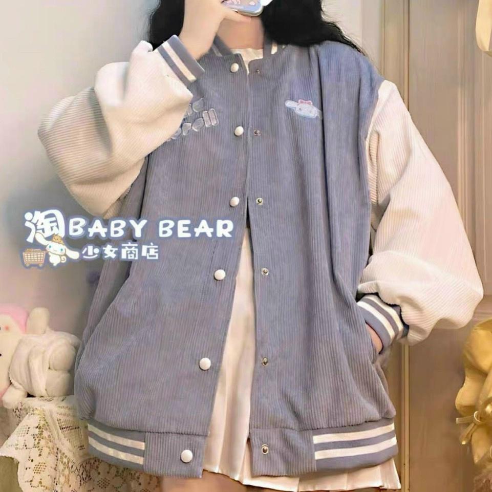 Áo Khoác Bomber Nam Nữ CINNO Phong Cách Hàn Quốc Thời Trang PONIVA Chất Nhung Tăm