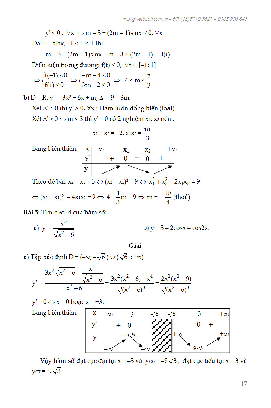 10 Trọng Điểm Luyện Thi THPT Quốc Gia Môn Toán _KV