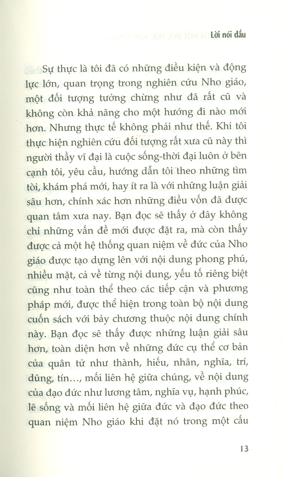 Khả Thể Của Một Đức Học Nho Giáo Trong Sách Tứ Thư