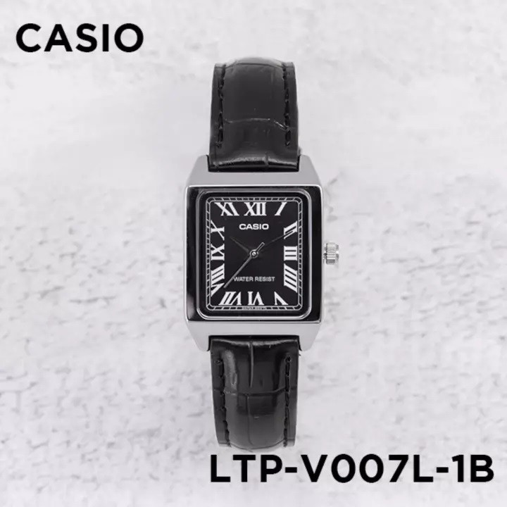 Đồng hồ nữ dây da Casio LTP-V007L-1BUDF