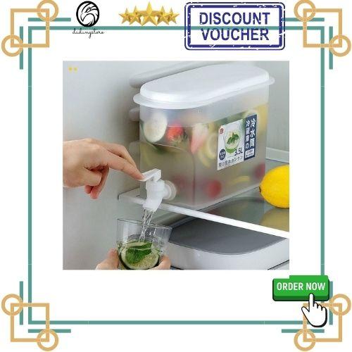 Bình Nước 3,5 Lít Có Vòi, Bình Nước Có Vòi Để Tủ Lạnh Tiện Dụng - Loại Tốt