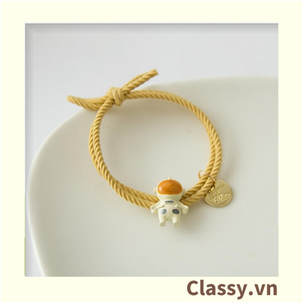 01 dây cột tóc Classy đính hình phi hành gia ngộ nghĩnh PK780- phong cách Hàn Quốc