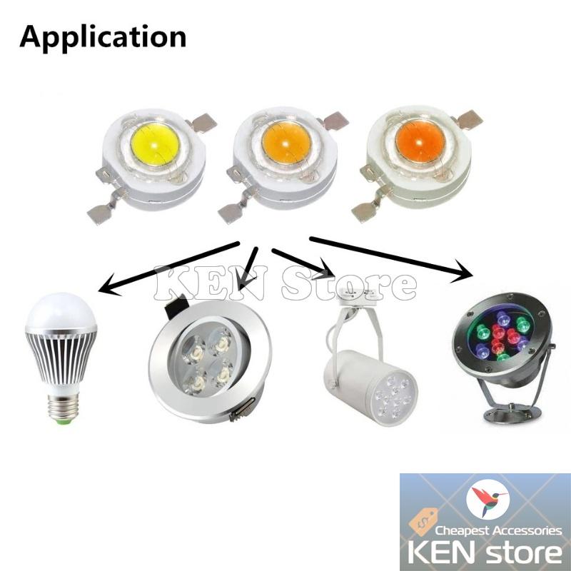 Bộ 5 Bóng led Luxeon 1W Epistar (full công suất)