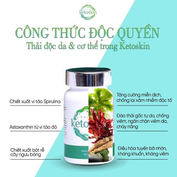 Công thức độc quyền của Ketoskin