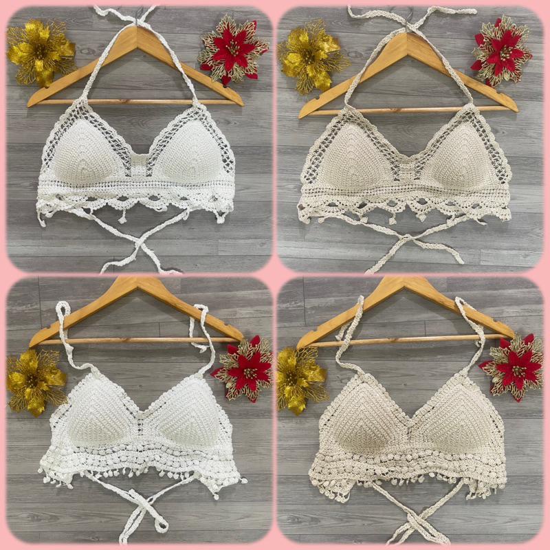 -Bra len móc bikini đi biển đồ bơi mùa hè 2023