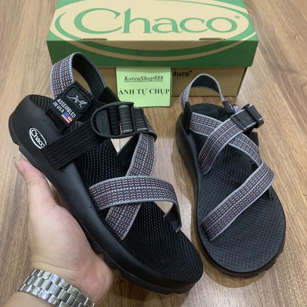 Giày Sandals Nam Chaco Thổ Cẩm D163