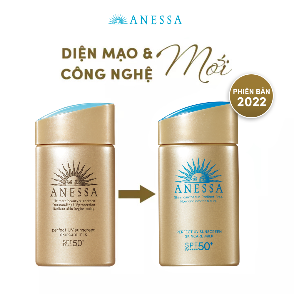 Kem Chống Nắng Anessa Perfect UV Sunscreen Skincare Milk Spf 50+ Pa++++ (60ml)