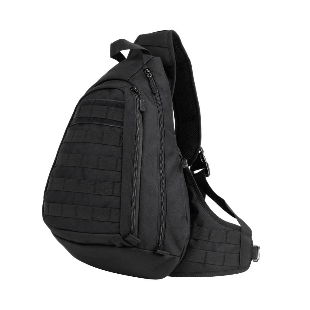 Durable, Adjustable,Large Capacity, Multifunctional Outdoor MOLLE Single Shouder Bag Chest Pack Crossbody Bag Mountaineering Hiking Backpacks Rucksacks Pouch