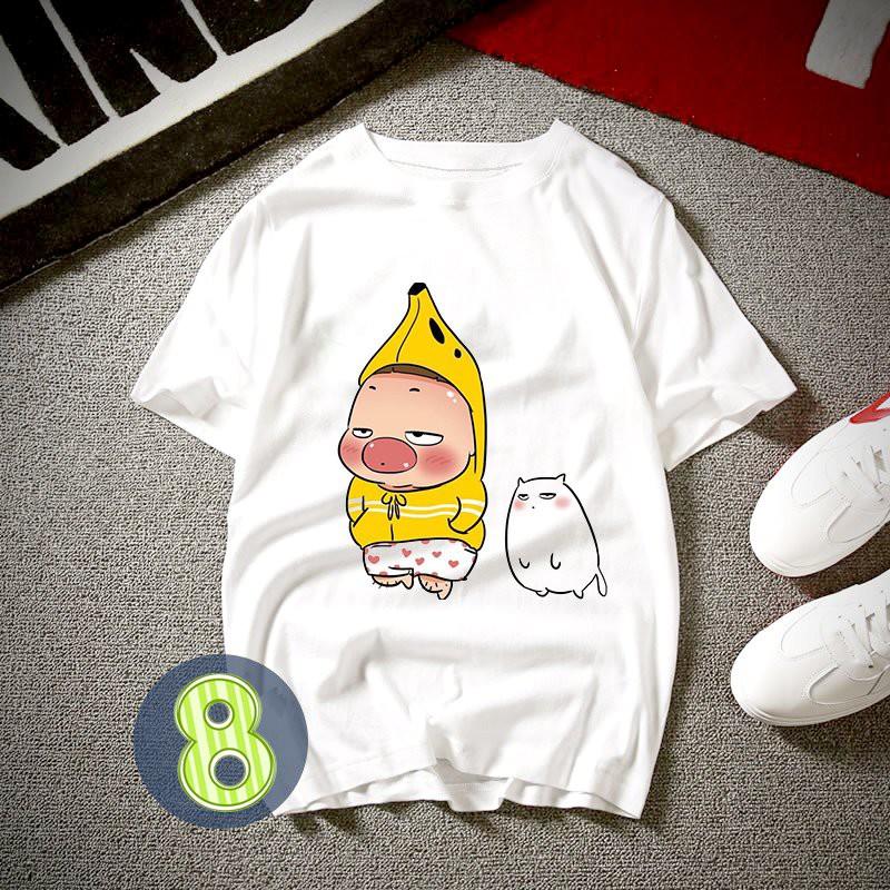 Áo thun unisex nam nữ in quỳnh aka ATN437