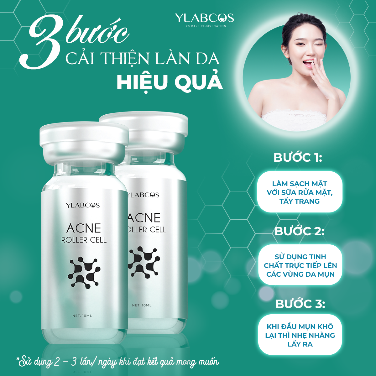 Tinh Chất Mụn Lăn - Acne Roller Cell