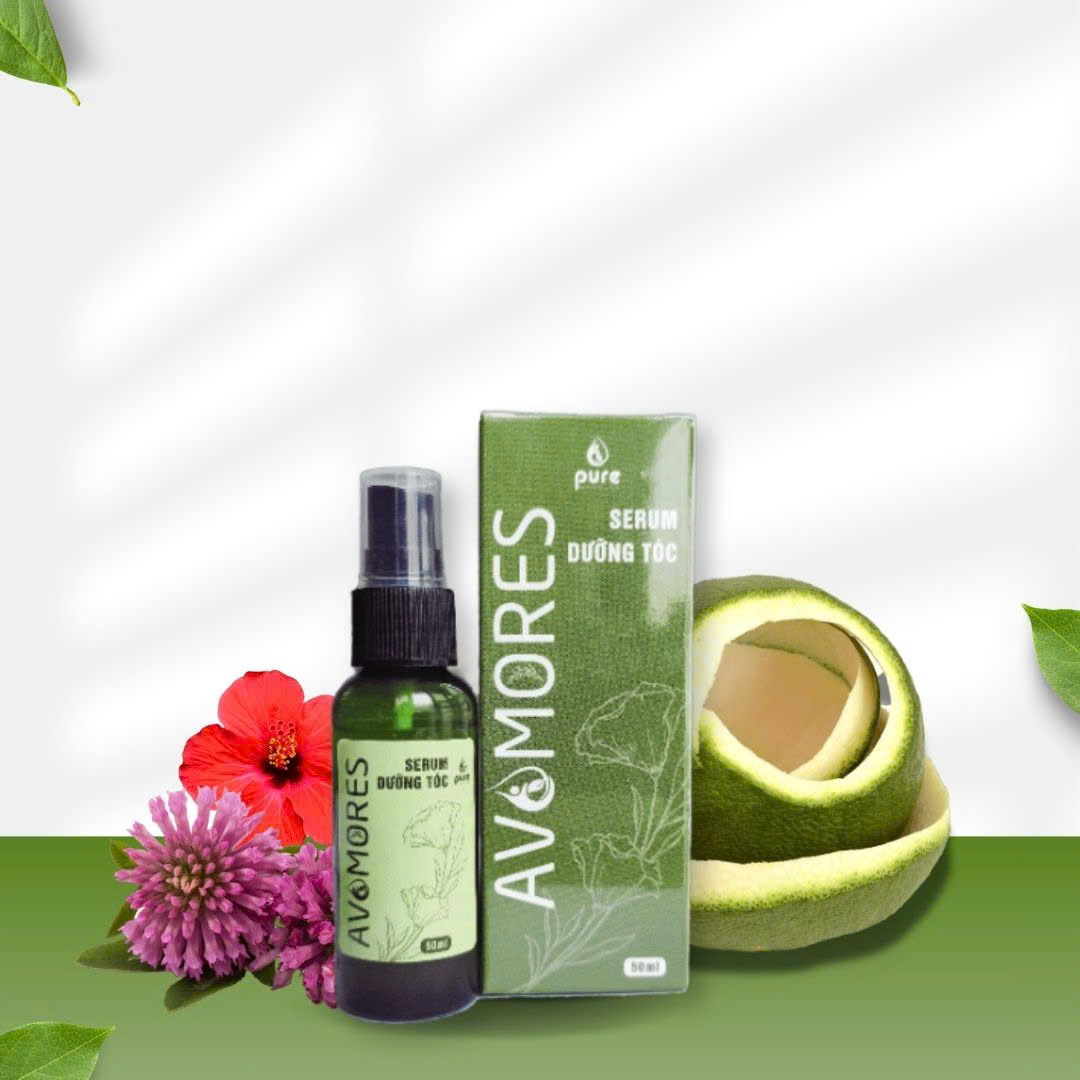 Serum dưỡng tóc Avamores - Tóc chắc khỏe, Không gây bết, Dưỡng da đầu và sợi tóc ngay từ gốc 50ml