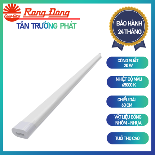 Bóng đèn LED Tuýp nhôm nhựa Rạng Đông, siêu sáng tiết kiệm điện, Model LED B.Đ M36L 120/40W M36L 60/20W