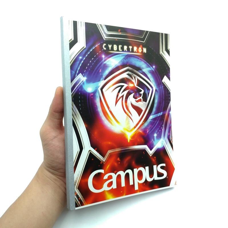 Vở Campus CYBERTRON 200 trang dòng kẻ ngang có chấm - Mua 4 tặng 1 cùng loại