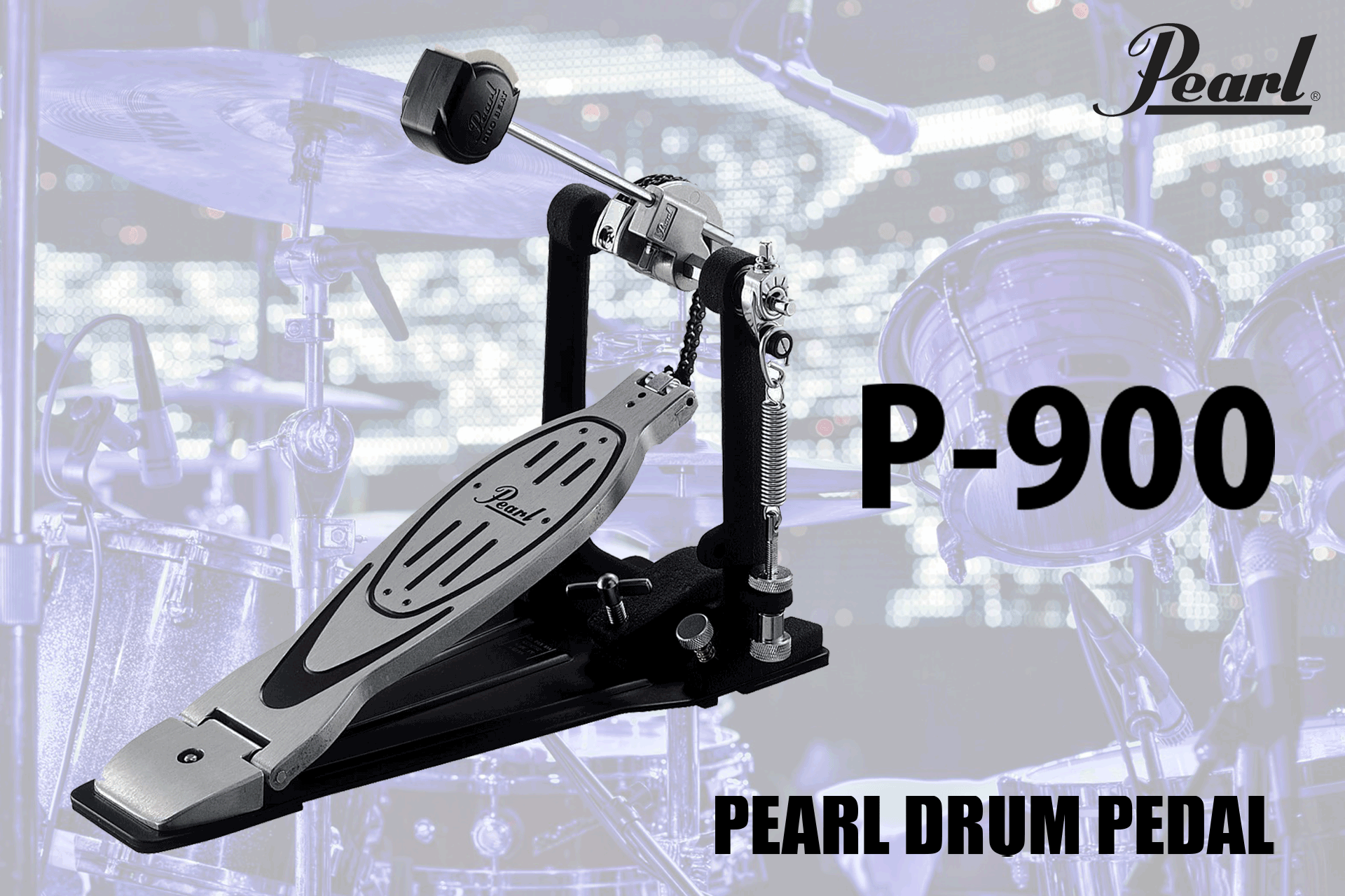 Phụ kiện trống Pedal bàn đạp trống PEARL P-900 - Hàng Chính Hãng