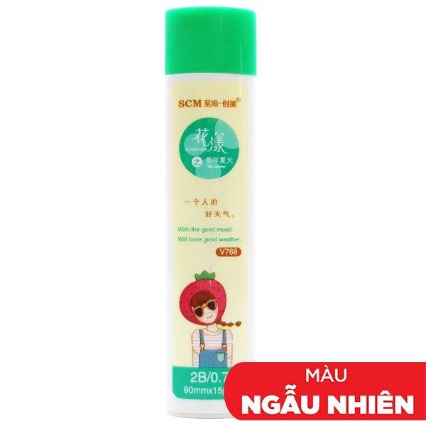 Ruột Chì 2B 0.7 mm - SCM V768 (90 mm x 15 Ngòi) (Mẫu Màu Giao Ngẫu Nhiên)