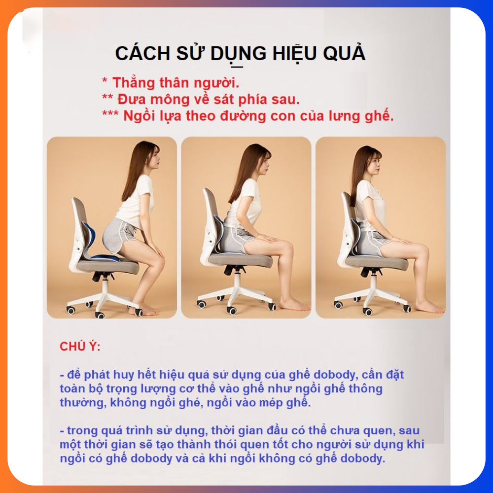 Ghế Công Thái Học Điều Chỉnh Tư Thế Dành Cho Bé, Ghế Chống Gù Lưng Định Hình Cột Sống - Giao Màu Ngẫu Nhiên