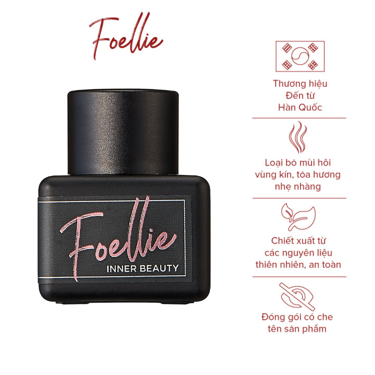 Nước Hoa Vùng Kín Foellie Eau de Bijou Inner Perfume - Hương Thơm Nồng Đượm 5ml