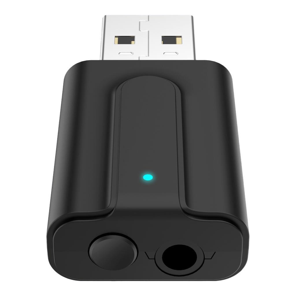 2 In 1 Bluetooth 5.0 USB Wireless Bluetooth Audio Pendrive Adapter For PC,