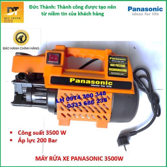 Máy rửa xe Panasonic công suất 3500W. Bảo hành chính hãng