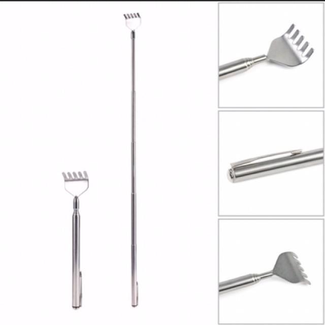Gãi lưng bằng inox thu ngắn thông minh