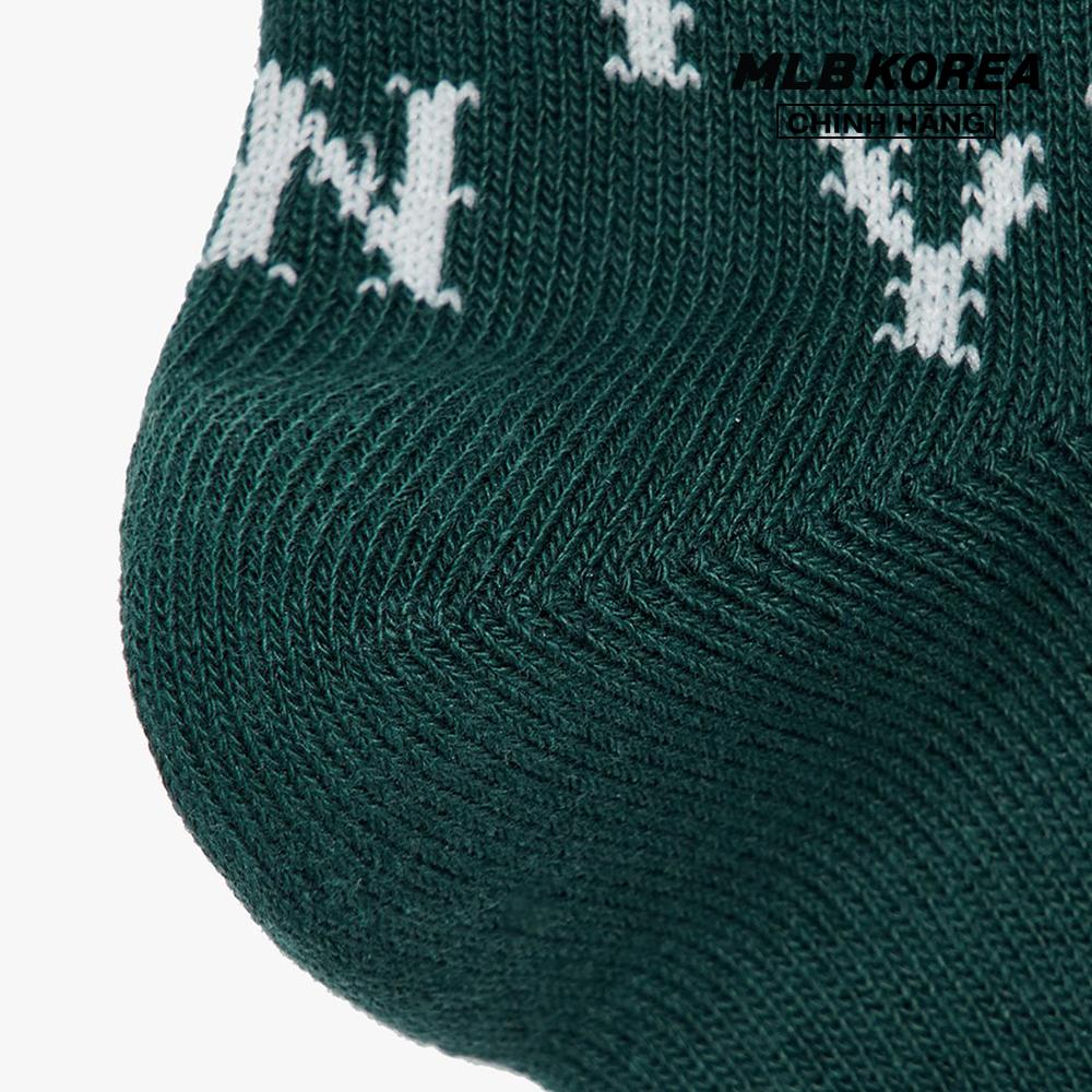MLB - Vớ cổ cao unisex Basic Medium Logo 3ASOM032N-50WHS