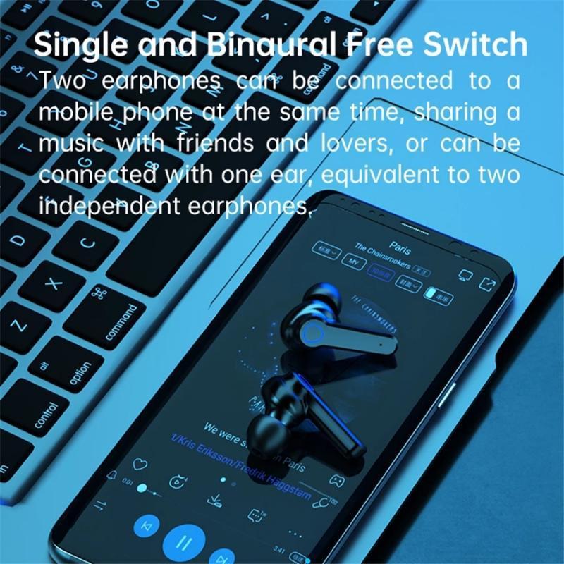 Tai Nghe Bluetooth Không Dây Thông Minh M19 TWS Điều Khiển Cảm Ứng Chống Nước Có Màn Hình LED Hiển Thị