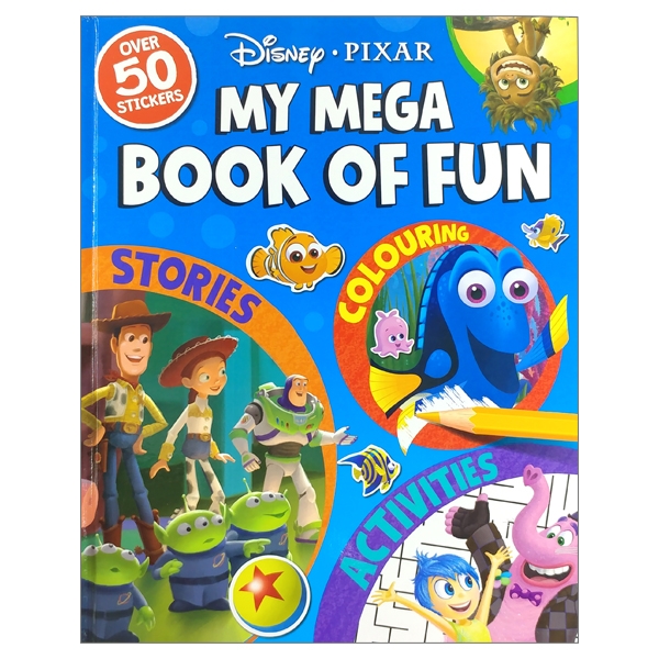 Disney Pixar: My Mega Book of Fun (My Mega Book of Fun Disney)